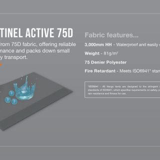 Vango Cove III Mid Side Campervan Awning - Image 15