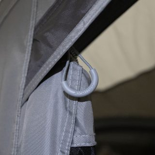 Vango Cove III Air Mid Side Campervan Awning - Image 20