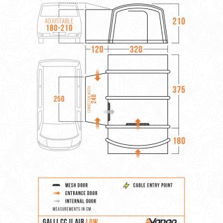 Vango Galli CC II Footprint - Image 3
