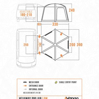 Vango HexAway Pro Air Footprint - Image 3