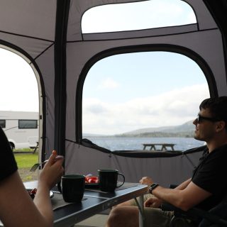 Vango HexAway Pro Air Mid Side Campervan Awning - Image 16