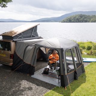 Vango Tailgate AirHub Low Campervan Awning (Rear or Side Fitting) - Image 11