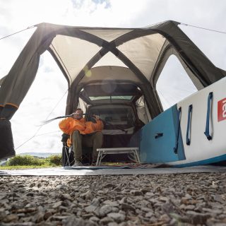 Vango Tailgate AirHub Low Campervan Awning (Rear or Side Fitting) - Image 16