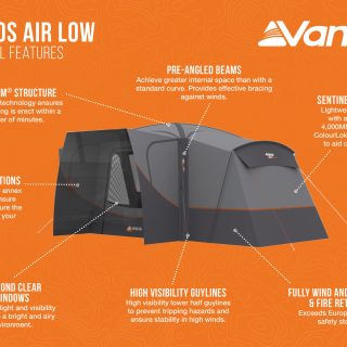 Vango Versos Air Low Side Campervan Awning - Image 58