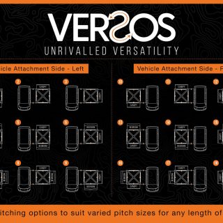 Vango Versos Air Low Side Campervan Awning - Image 59