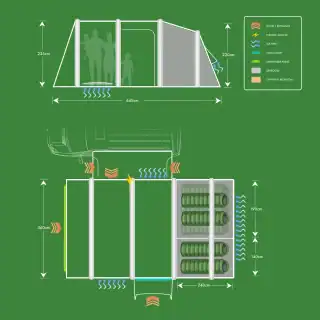 Holawild Redwood 4.0 Footprint Groundsheet - Image 4
