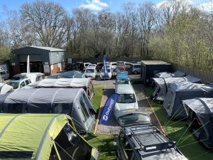 Redcote Leisure Wimborne Showroom Micro Camper, Campervan Awnings and Motorhome Awnings