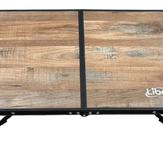 Liberty Arkle Wood Effect Folding Table – Low - Image 2