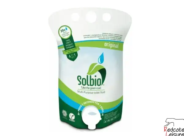 Solbio 0.8L Original Organic Toilet Fluid Pouch (20 Doses)