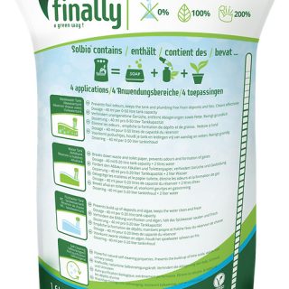 Solbio 0.8L Original Organic Toilet Fluid Pouch (20 Doses) - Image 2