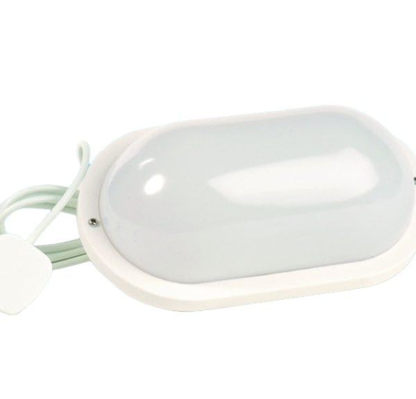 230v Bulkhead Light Fitting with 40 Watt Bulb