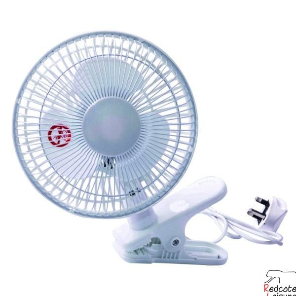 230v Clip on Mains Fan 6 inch