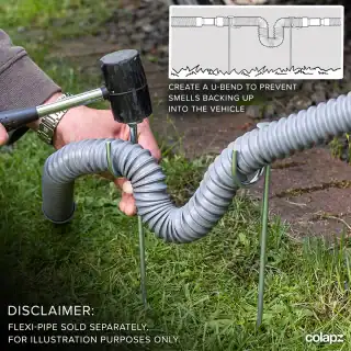 COLAPZ Flexi Pipe Rock Pegs - Pack of 10 - Image 5