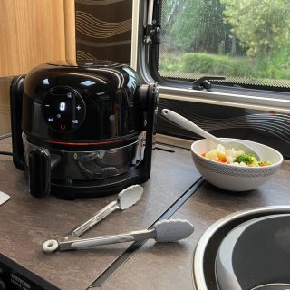 Digital Air Fryer / Hob 800W in Grey - Image 8