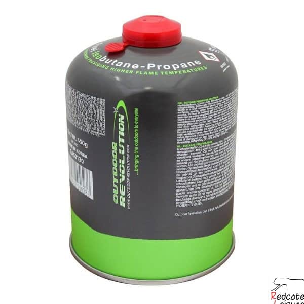 Outdoor Revolution Butane Propane Mix 450g Screw Fitting Gas Cannister