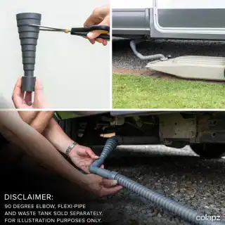 COLAPZ Motorhome Waste Outlet Kit - Image 9