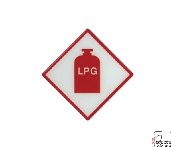 Self Adhesive TUFFLEX LPG Sticker