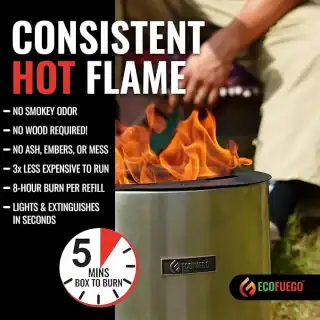 Eco Fuego El Campo Fire Pit - Image 5