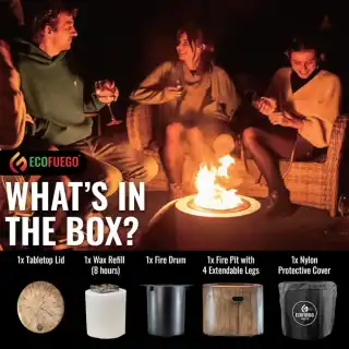 Eco Fuego El Fuego Fire Pit - Image 10