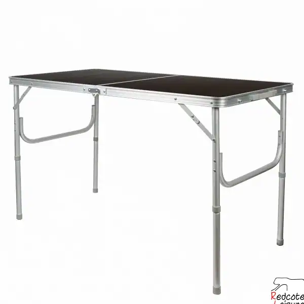 Leisurewize Folding Camping Table with Adjustable Legs