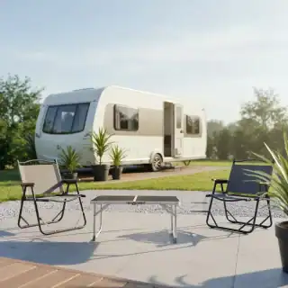 Leisurewize Folding Low Camping Table - Image 4