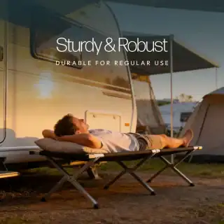 Leisurewize Aluminium Camping Bed - Image 7