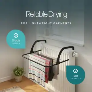 Leisurewize Compact Clothes Airer 2 Pack - Image 5