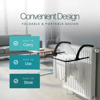 Leisurewize Compact Clothes Airer 2 Pack - Image 6