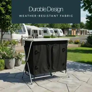 Leisurewize Portable Camping Table & Storage Unit - Image 4