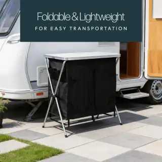 Leisurewize Portable Camping Table & Storage Unit - Image 7