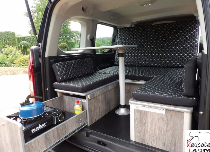 2019 Peugeot Rifter Allure Blue HDI Micro Camper (27)