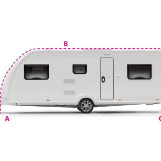Dorema Monza 240 Deluxe Seasonal Touring Full Caravan Awning - Image 5
